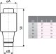 ETI WKŁADKA TOPIKOWA ETI-D3/50A 50A 500V gG E33 ETI 2