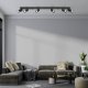 Syntron LAMPA SZYNA CZARNA 6 X GU10 1