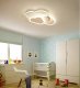 Syntron LAMPA DZIECIĘCA LED SUFIT BIAŁE CHMURKI 58W + PILOT DL-I03 4