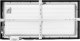 Lampa sufitowa Syntron Panel led natynkowy 60x30cm czarny 36w 4000K 2