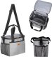 Nils Extreme NC3120 TORBA TERMICZNA SZARA 10L NILS 1