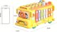Woopie WOOPIE BABY Interaktywny Autobus Montessori Edukacyjny 6w1 Młoteczek Cymbałki +18 m 8