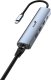 Genius USB (3.0) hub 4-port, UH-545, szary, Genius, 3x USB 3.0, 1x RJ45 4