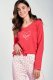 Taro PIŻAMA TARO 3235 AMALIA AW25 (kolor czerwony, rozmiar XL) 3