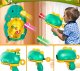 Woopie WOOPIE Gra w Rzutki Pistolet Dinozaur na Kulki Rzepy Tarcza Punkty Strzelanie 7