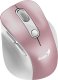 Mysz Genius Mysz bezprzewodowa, Genius Ergo 9000S Pro, różowa, optyczna, 2400DPI 2