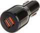 Ładowarka ŁADOWARKA SAMOCHODOWA USB 5V/3.1A/2XUSB-QUICK3.0/CAR 1