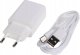 Ładowarka ŁADOWARKA SIECIOWA USB 5V/1A/USB/C 1