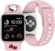 HelloKitty Hello Kitty Pasek HKAWLSCHBLP Apple Watch 42/44/45/49mm różowy/pink strap Silicone Kitty Head 11