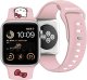 HelloKitty Hello Kitty Pasek HKAWLSCHBLP Apple Watch 42/44/45/49mm różowy/pink strap Silicone Kitty Head 4