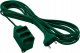 Blow 2586# Przedłużacz ps-362 3m 3 gbu zielony 2