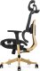 Krzesło biurowe Angel Fotel ergonomiczny ANGEL biurowy obrotowy Glamour Gold 6
