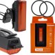 Ravemen Lampka tylna Ravemen TR20 Black, 20 lumenów, USB-C 1