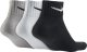 Nike Skarpety NIKE męskie 3-pak Krótkie CUSHION QUARTER 3 kolory r S / 34-38 1