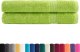 vidaXL Ręczniki, premium, 2 szt., zielone jabłko, 100x200 cm, bawełna 2