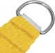 vidaXL Żagiel przeciwsłoneczny, 160 g/m, żółty, 2x2,5 m, HDPE 3