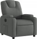 vidaXL Elektryczny fotel rozkładany, ciemnoszary, obity tkaniną 3