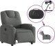 vidaXL Elektryczny fotel rozkładany, ciemnoszary, obity tkaniną 5