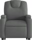 vidaXL Podnoszony fotel masujący, elektryczny, rozkładany, ciemnoszary 8