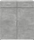 vidaXL Szafka, szarość betonu, 80x42,5x93 cm 4