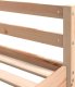 vidaXL Łóżko na antresoli, z biurkiem i drabinką, 140x200 cm, sosnowe 8