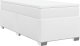 vidaXL Łóżko kontynentalne z materacem białe 90x190 cm 2