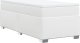 vidaXL Łóżko kontynentalne z materacem białe 90x190 cm 9