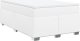 vidaXL Łóżko kontynentalne z materacem białe 120x200 cm 9