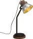 Lampa stołowa vidaXL Lampa stołowa, 25 W, srebrny vintage, 18x18x60 cm, E27 1