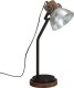 Lampa stołowa vidaXL Lampa stołowa, 25 W, srebrny vintage, 18x18x60 cm, E27 1