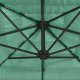 vidaXL Parasol ogrodowy na stalowym słupku, zielony, 246x246x230 cm 9