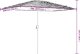 vidaXL Parasol ogrodowy na stalowym słupku, biały, 300x200x250 cm 10