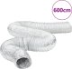 vidaXL Przewód wentylacyjny, aluminiowy, 6 m, 15 cm 1