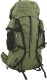 Plecak turystyczny vidaXL Plecak turystyczny, wojskowa zieleń, 100 L, tkanina Oxford 1