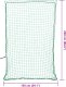 vidaXL Siatka na przyczepę, z elastyczną linką, zielona, 2,2x1,5 m, PP 5