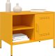 vidaXL Szafka pod telewizor, musztardowa, 68x39x50,5 cm, stalowa 4