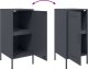vidaXL Szafka, antracytowa, 36x39x79 cm, stal walcowana na zimno 10