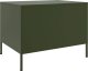 vidaXL Stolik kawowy, oliwkowy, 68x50x50,5 cm, stal walcowana na zimno 7