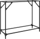 vidaXL Stolik konsolowy z przezroczystym, szklanym blatem, 98x35x81 cm 5