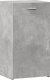 vidaXL Szafka, szarość betonu, 50x42,5x93 cm 2