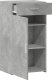 vidaXL Szafka, szarość betonu, 50x42,5x93 cm 8