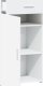 vidaXL Szafka, biała, 50x42,5x93 cm 8