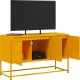 vidaXL Szafka pod telewizor, musztardowa, 100,5x39x60,5 cm, stalowa 5