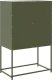 vidaXL Szafka pod telewizor, oliwkowa, 68x39x60,5 cm, stalowa 8