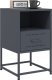 vidaXL Szafki nocne, 2 szt., antracytowe, 36x39x60,5 cm, stal 3