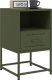 vidaXL Szafki nocne, 2 szt., oliwkowa zieleń, 36x39x60,5 cm, stal 3