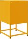 vidaXL Szafka nocna, musztardowa, 36x39x60,5 cm, stal 8