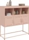 vidaXL Szafka, różowa, 100,5x39x107 cm, stal walcowana na zimno 4