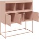 vidaXL Szafka, różowa, 100,5x39x107 cm, stal walcowana na zimno 10