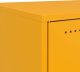 vidaXL Szafki nocne, 2 szt., musztardowe, 36x39x78 cm, stal 8